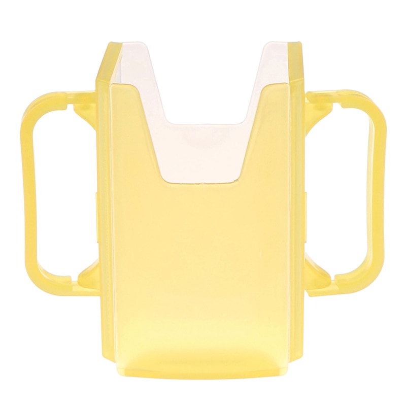 Bottle Cup Milk Holder Adjustable Safety Plastic Baby Toddler Juice Box Drinking